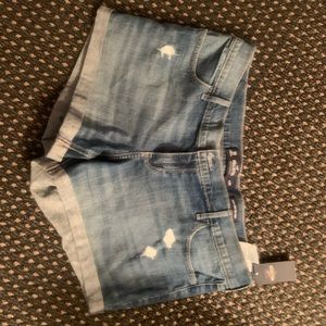 Hollister Midi Denim Shorts